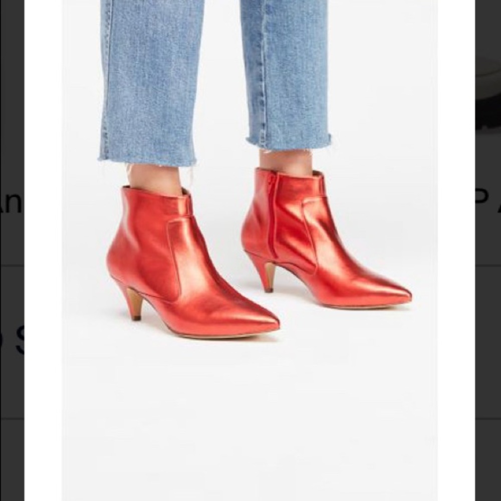 Spicy Red kitten booties